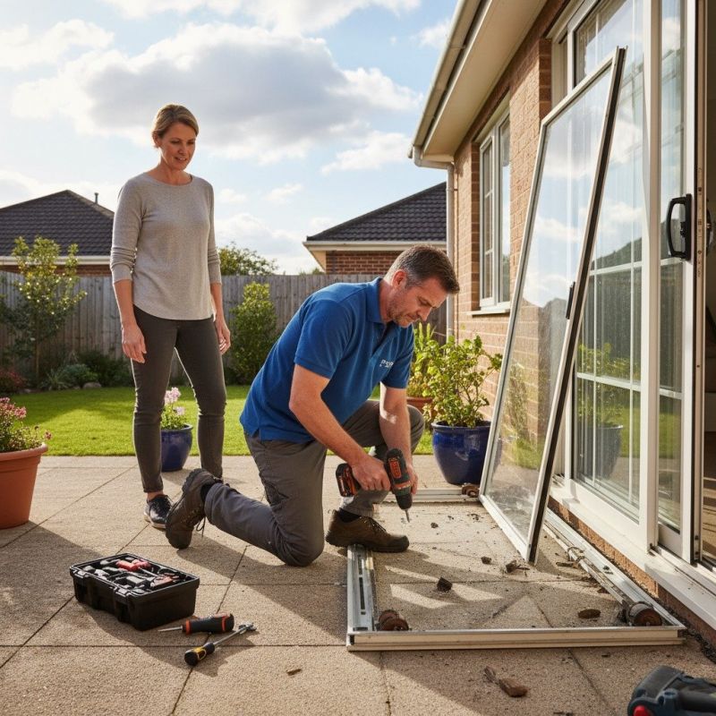 Door Track Repair Service in Overland Park, KS
