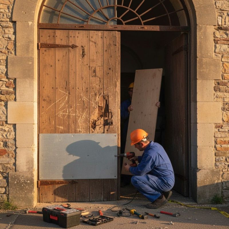 Porch Door Repair in Conroe, TX