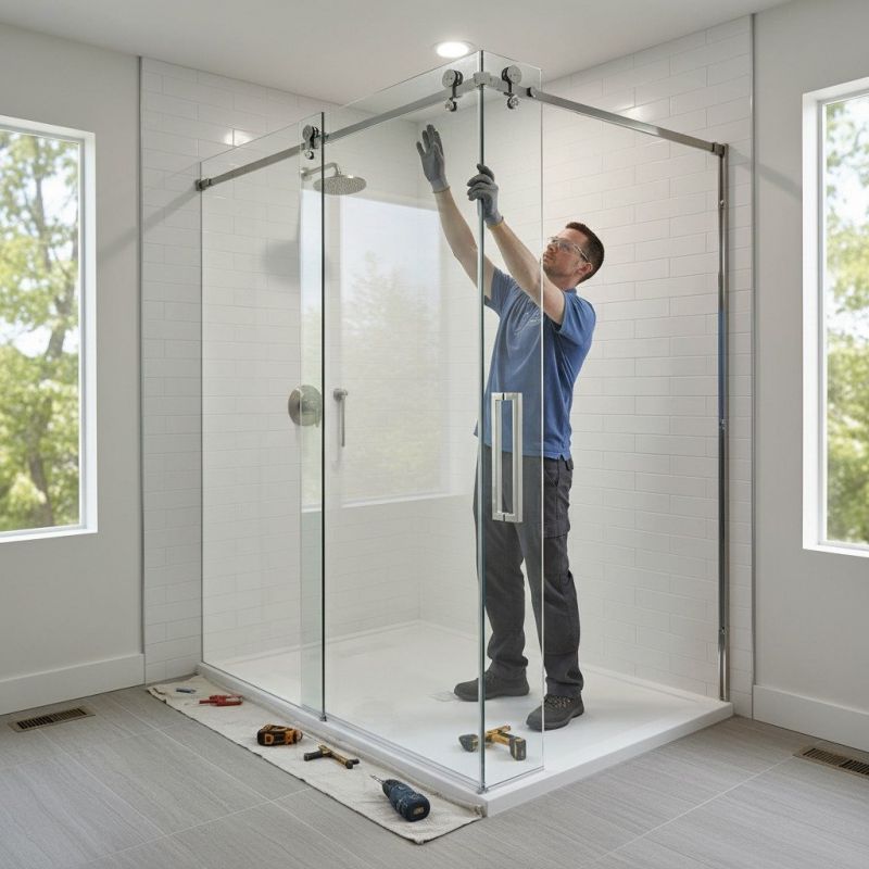 Shower Door Installation in Denver County, CO